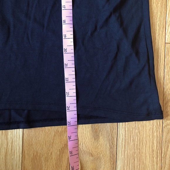 NWOT Sienna Sky Modal Blend Tee with Mesh Top Detail - Picture 9 of 9